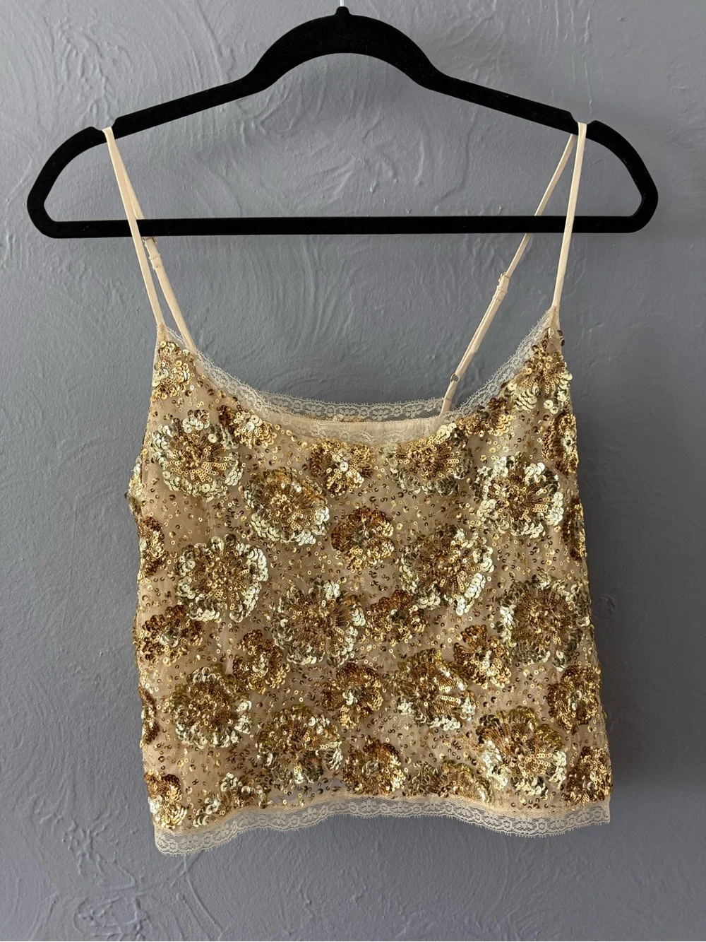 J.Crew Collection Sequin-Embellished Camisole
